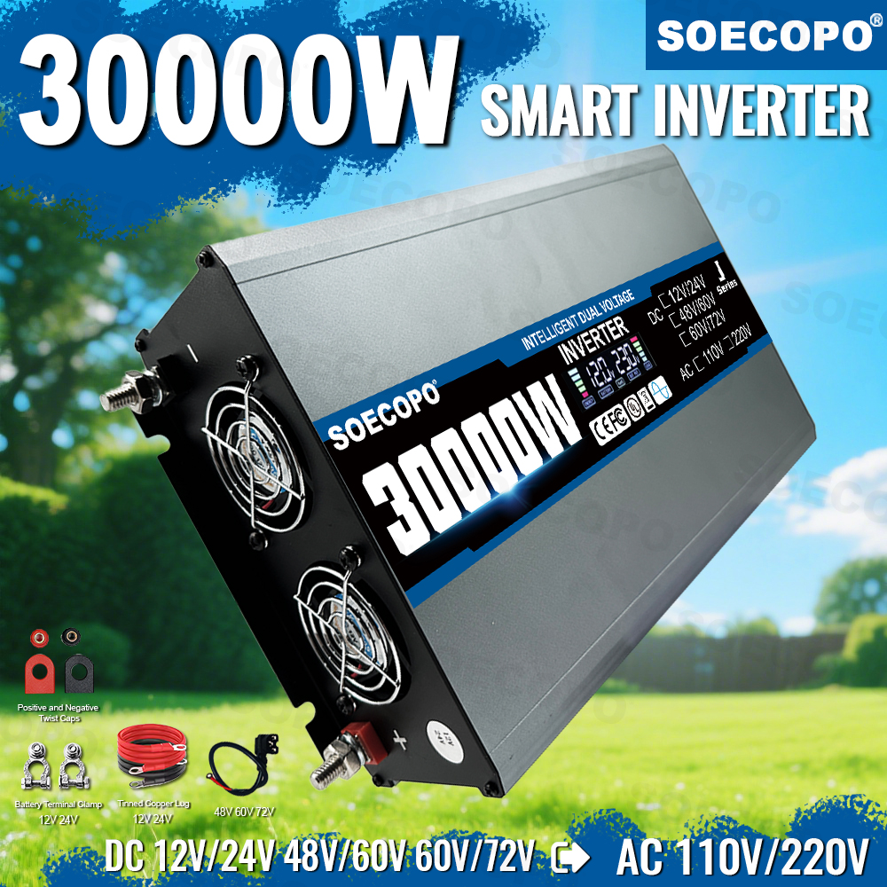 Smart Home Energy - SOECOPO 30000W Car Smart Solar Inverter