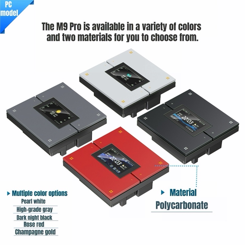 Smart Home Elements - PC Model M9Pro Tuya Zigbee Smart