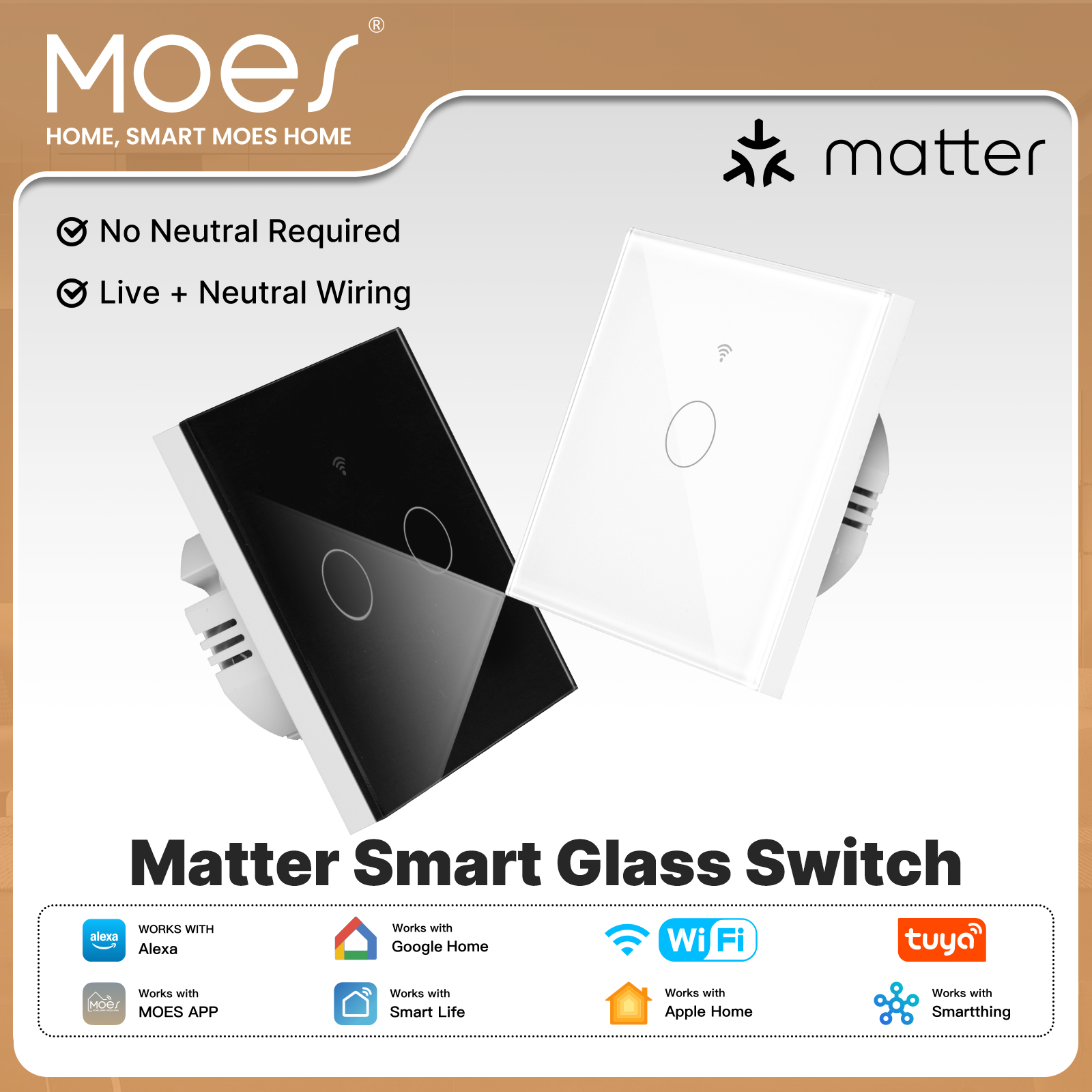 Smart Home Group - MOES Tuya Matter WiFi Smart Light