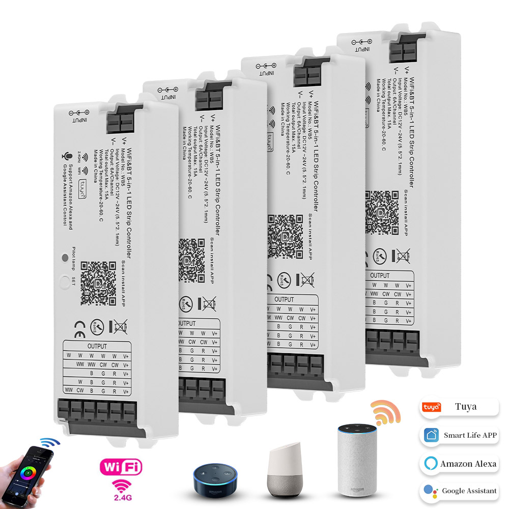 WB5 WiFi  Bluetooth 5 in 1 LED - Wifi Led Dimmer reseña y precio
