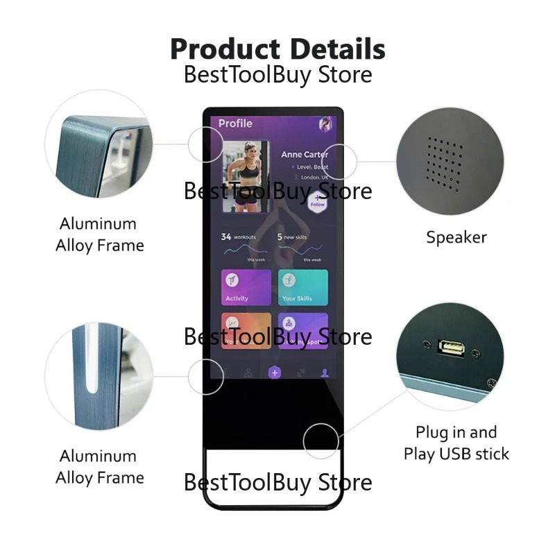 Digital Virtual Interactive To - Smart Home Gym Mirror reseña y precio