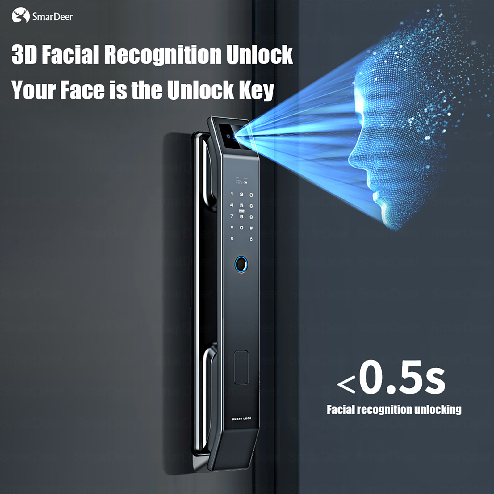 SmaerDeer Smart lock with Came - Smart Home Video Doorbell reseña y precio
