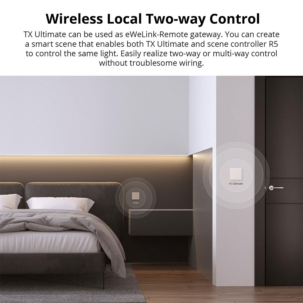 SONOFF TX Ultimate Smart WiFi  - Wifi Led Dimmer reseña y precio