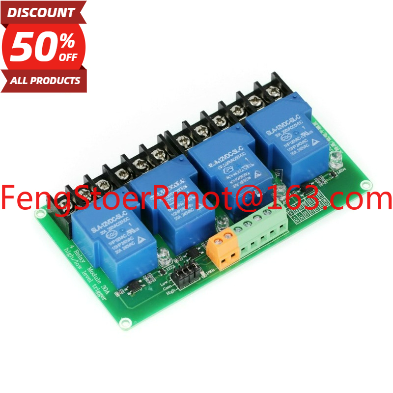 5V/12V/24V 4-way relay module  - Smart Home With Plc reseña y precio