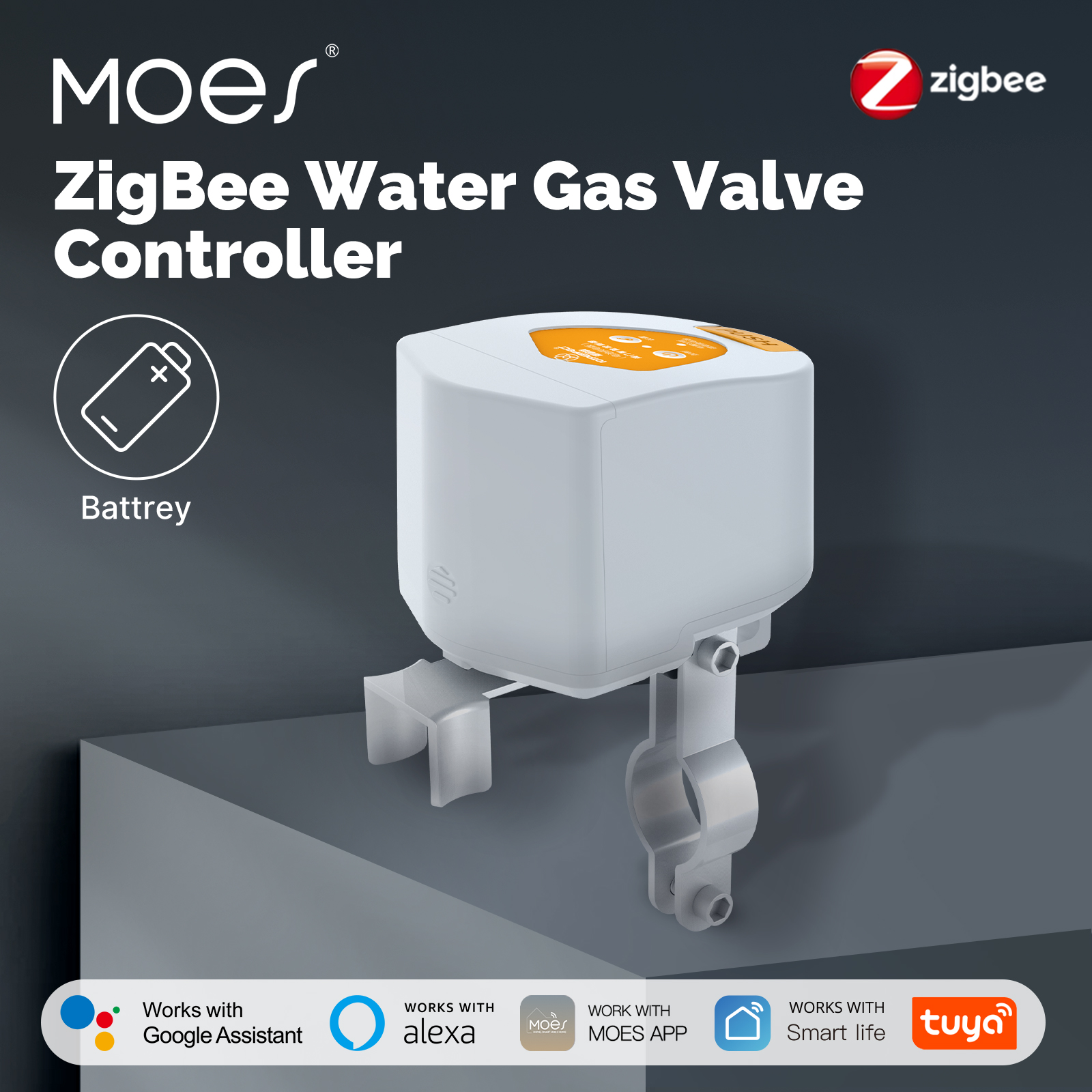 MOES Tuya ZigBee Smart battery - Smart Home Elements reseña y precio