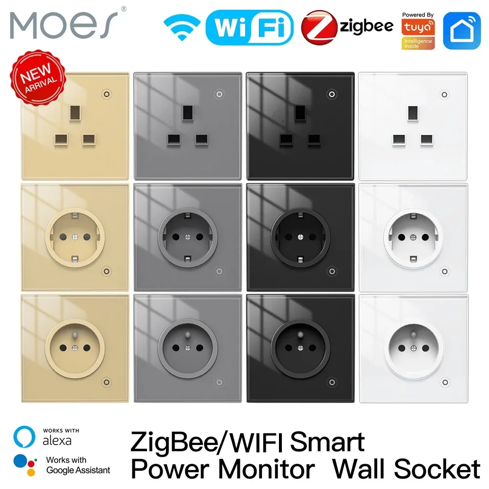 Moes ZigBee Wall Socket WIFI S - Smart Wall Socket reseña y precio