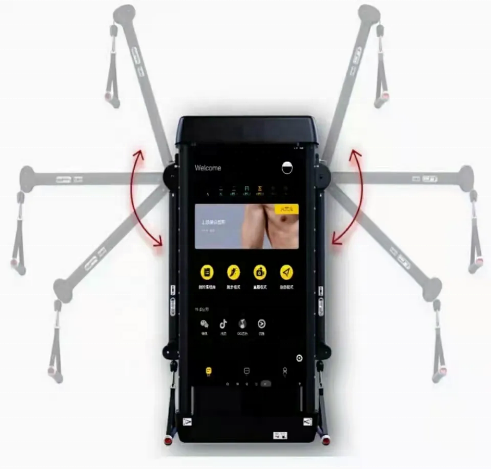 New LCD Touch Screen Wall Moun - Smart Home Gym Mirror reseña y precio