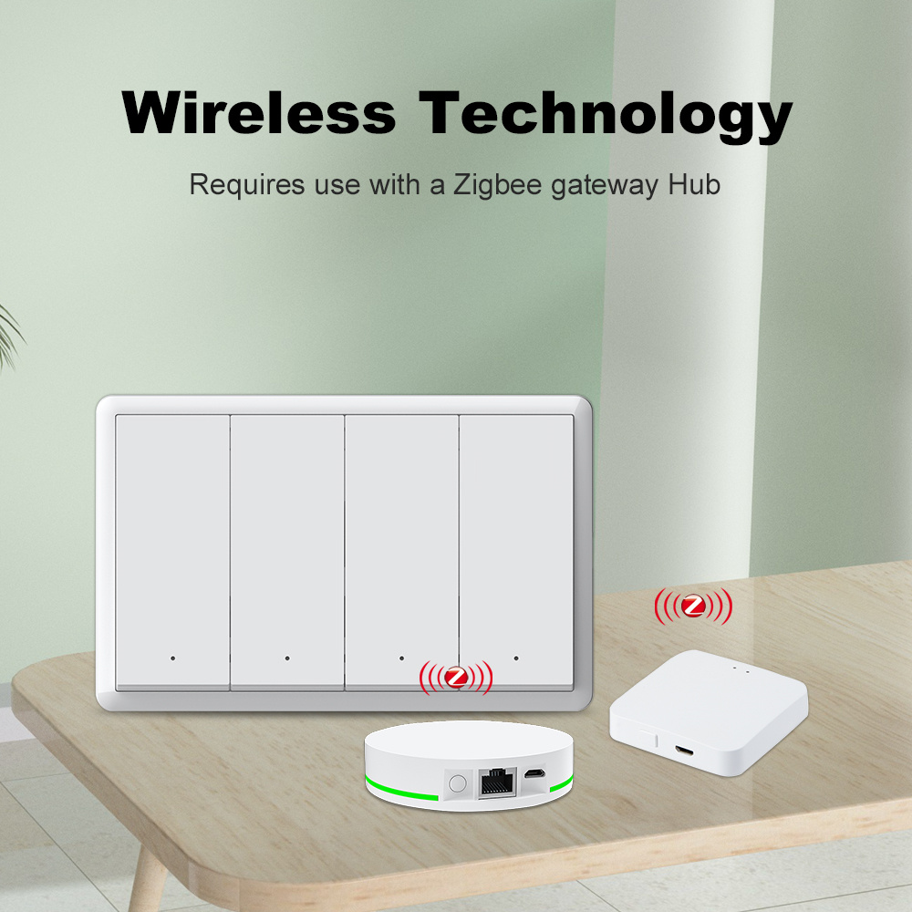 Manhot Smart zigbee Switch No  - Smart Home Alexa reseña y precio