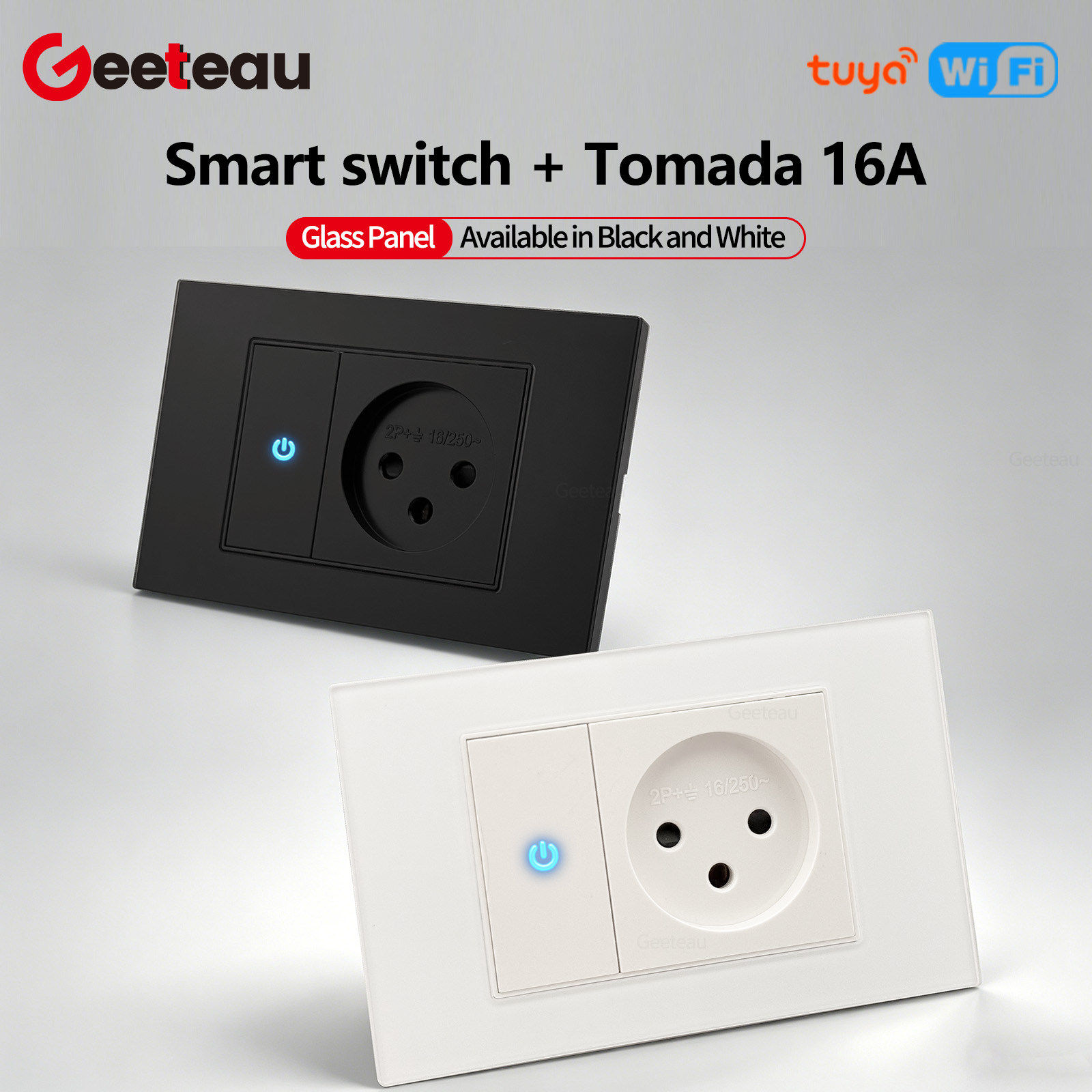 Geeteau Israel Palestine 16A S - Smart Wall Socket reseña y precio