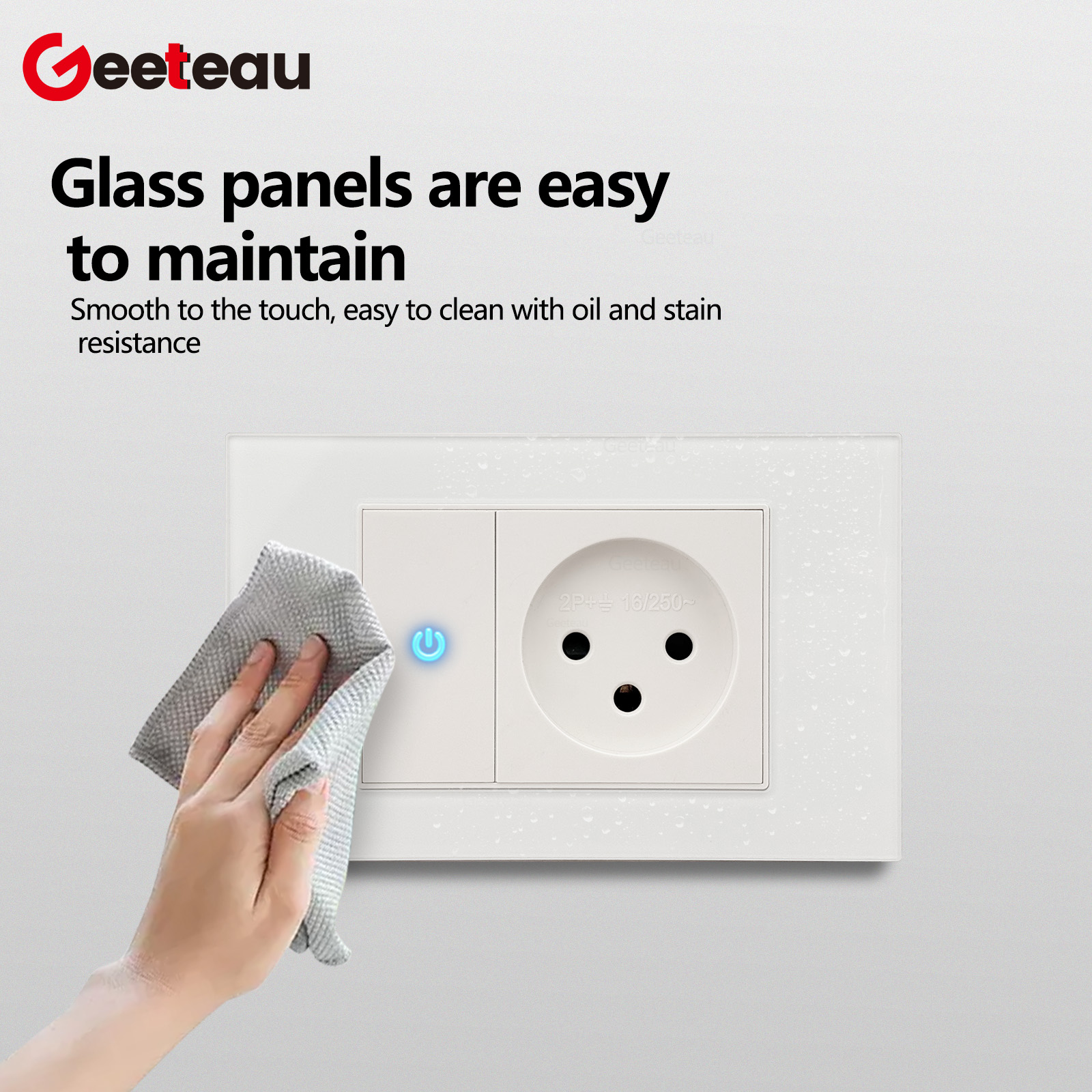 Geeteau Israel Palestine 16A S - Smart Wall Socket reseña y precio