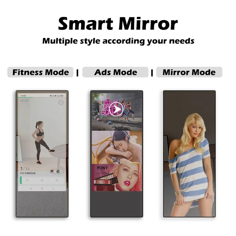 43inch 55inch 65inch Gym Fitne - Smart Home Gym Mirror reseña y precio