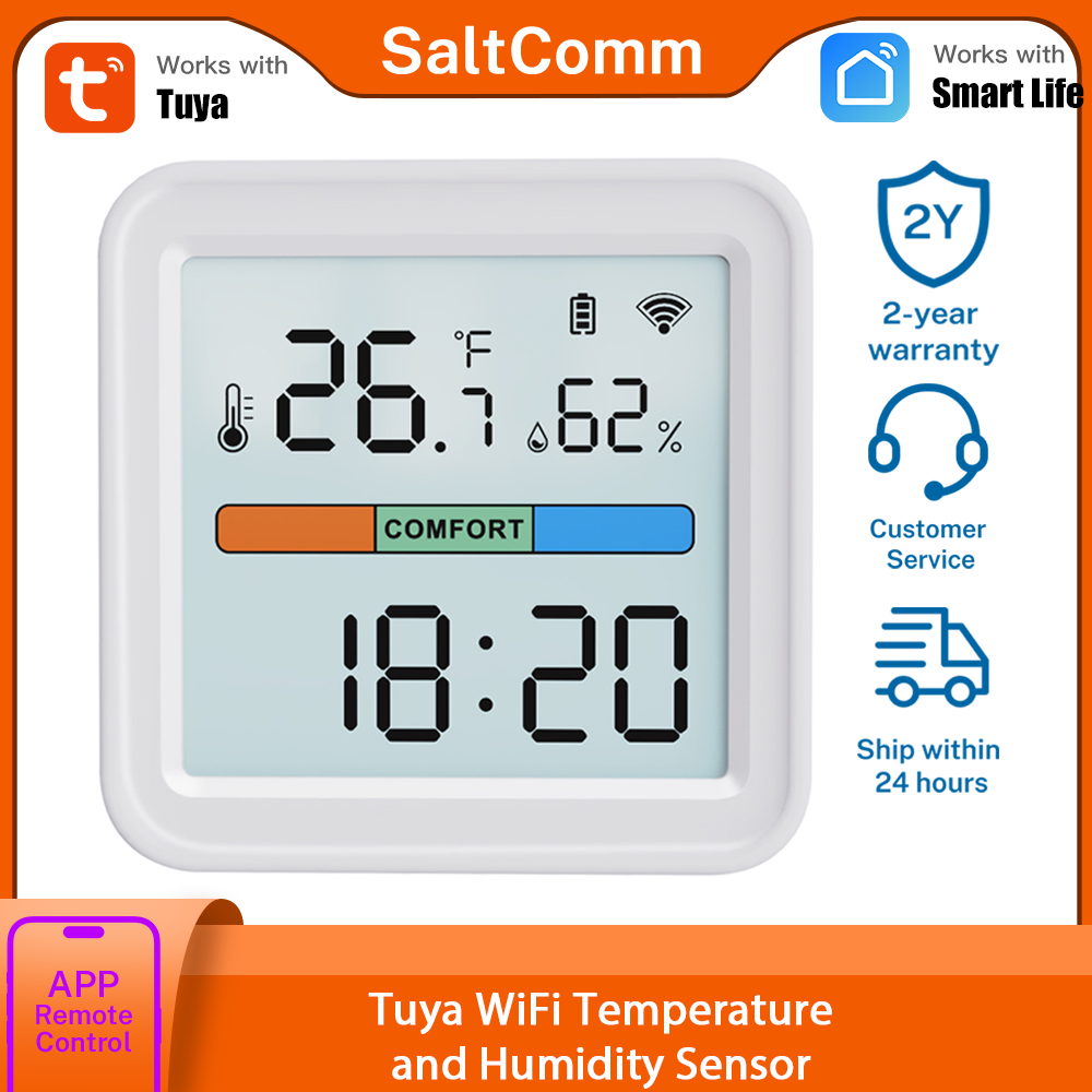Tuya New WiFi Temperature Humi - Smart Home Alexa reseña y precio