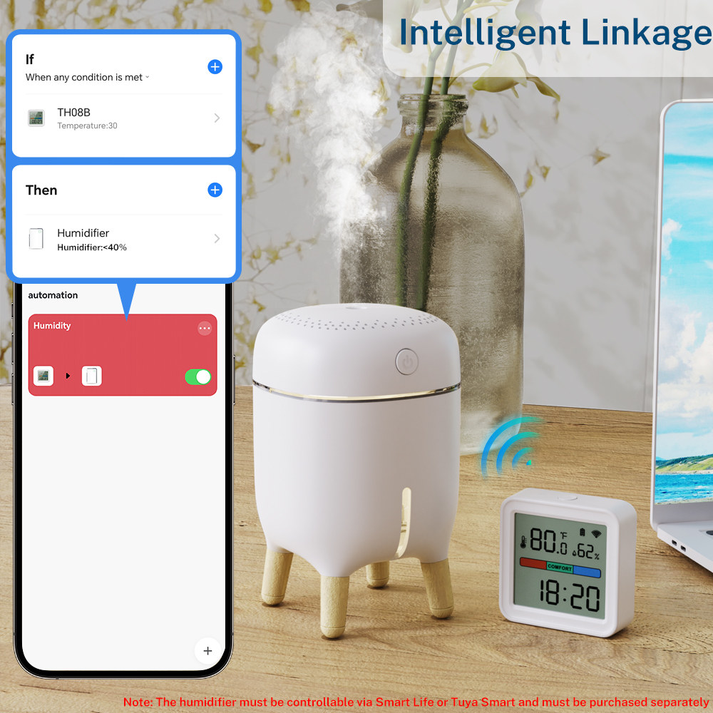 Tuya New WiFi Temperature Humi - Smart Home Alexa reseña y precio