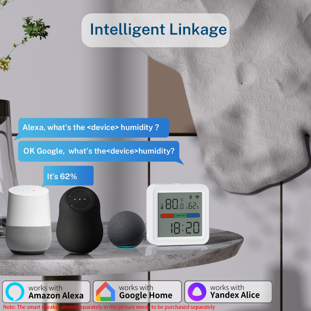 Tuya New WiFi Temperature Humi - Smart Home Alexa reseña y precio