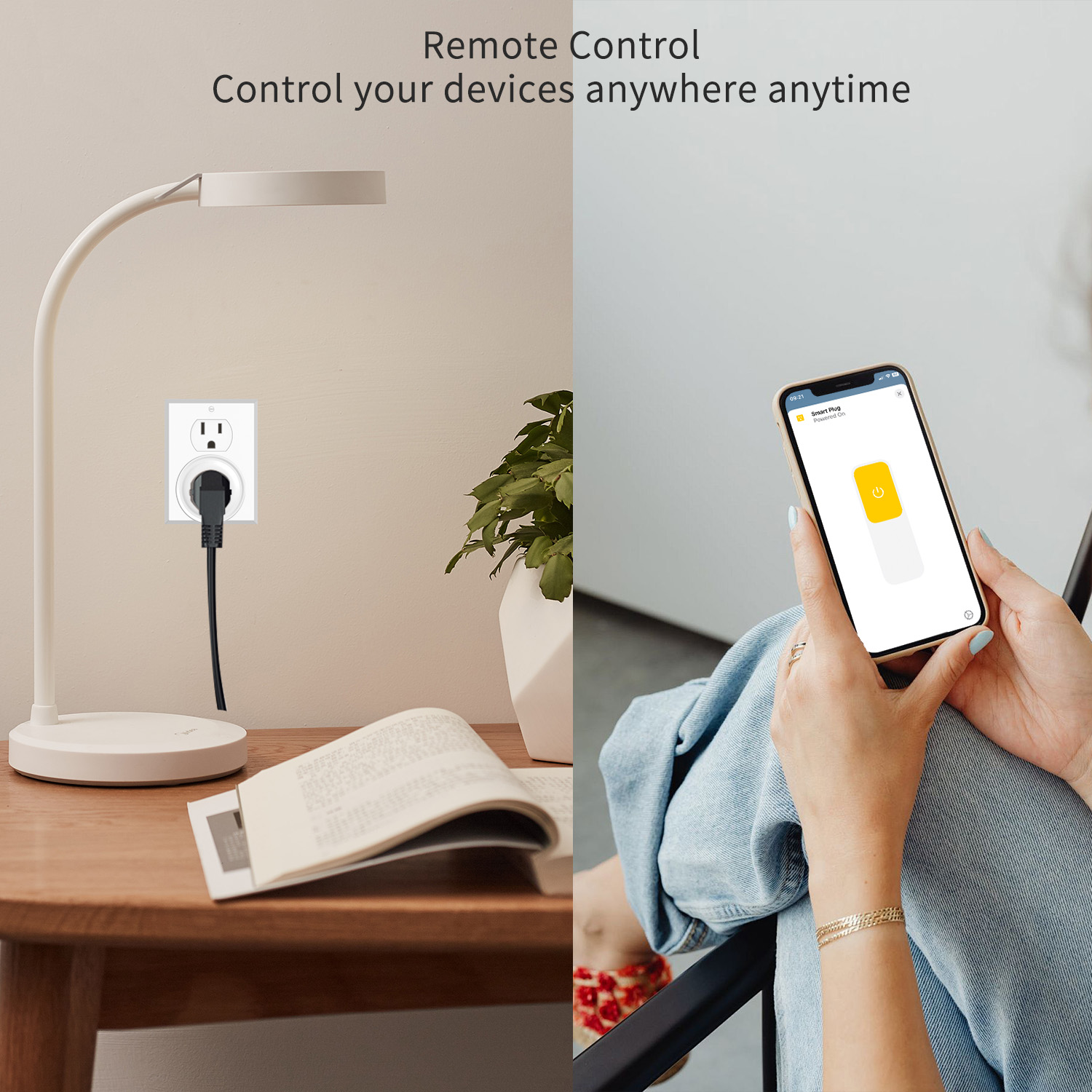 HomeKit US Round Smart Plug 10 - Smart Home Group reseña y precio