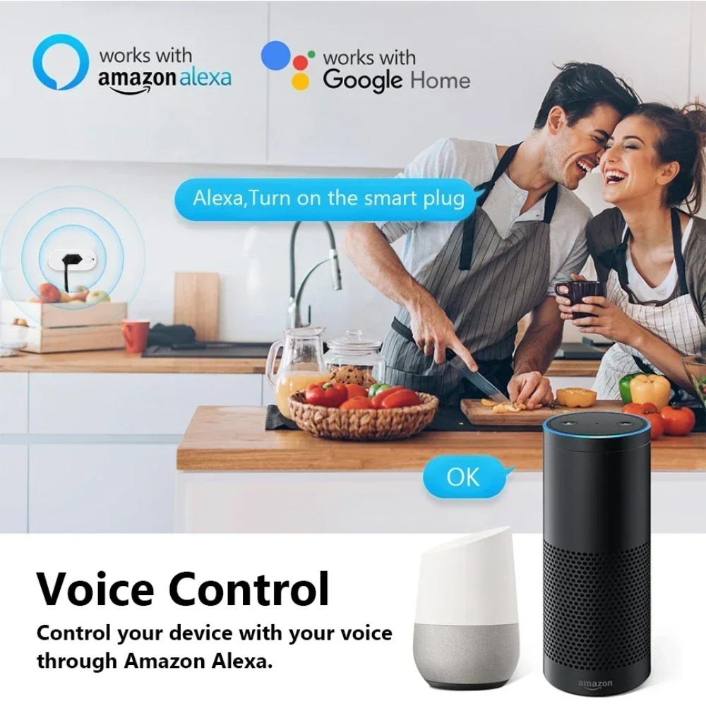 UNKAS Works with Tuya Brazil P - Smart Home Elements reseña y precio