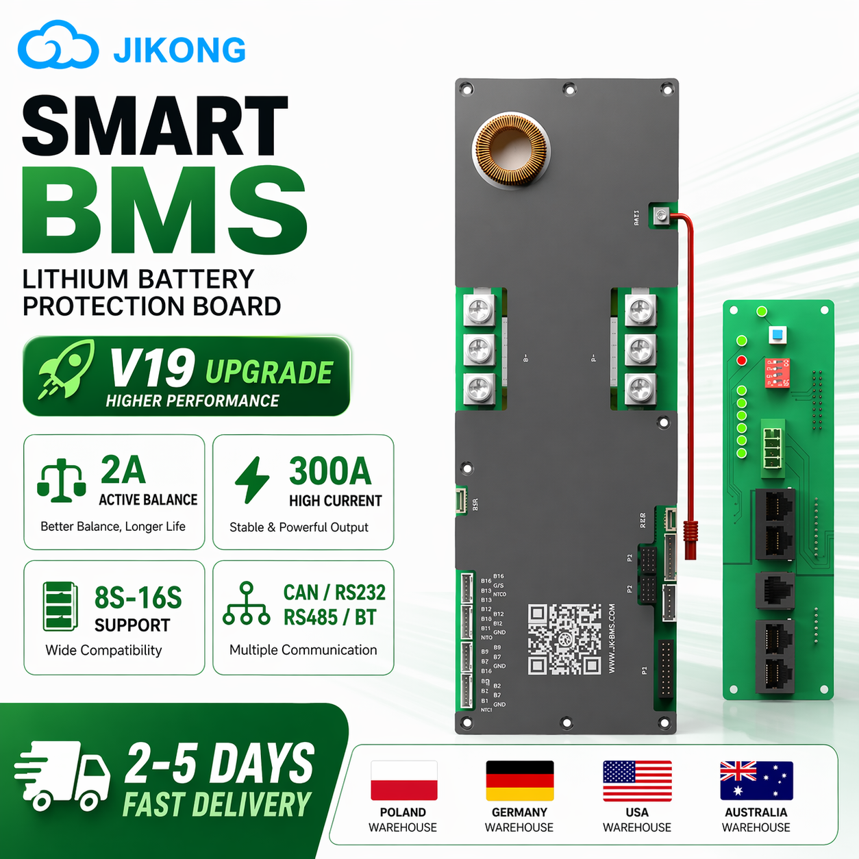 JIKONG JKBMS V19 Inverter BMS  - Smart Home Energy reseña y precio
