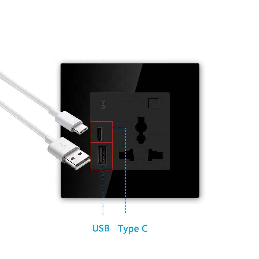 New Smart Home Wall Socket EU  - Smart Wall Socket reseña y precio