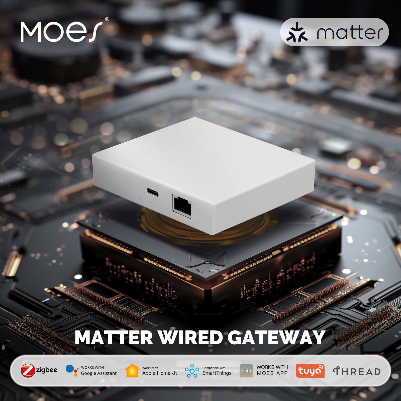 MOES Tuya Zigbee Matter Thread - Smart Home Group reseña y precio