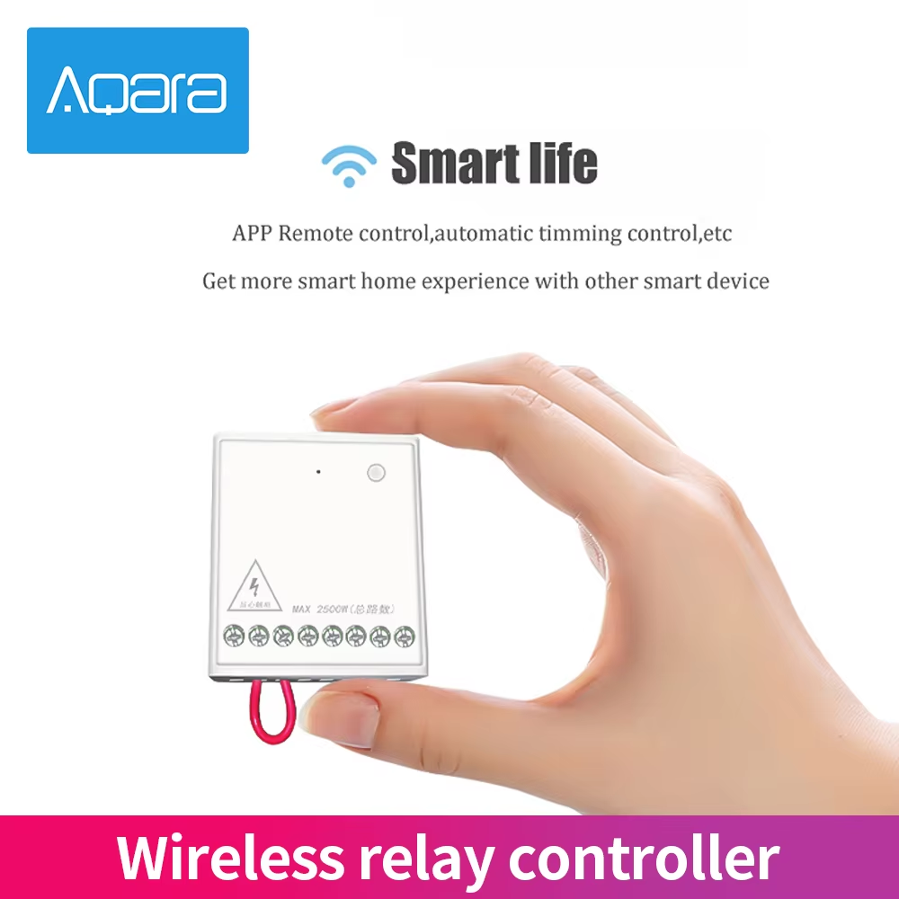 Aqara 2 Channels Wireless Rela - Smart Home Xiaomi 2 reseña y precio