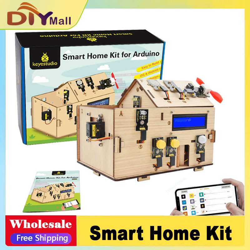Keyestudio Smart IoT Home Kit  - Smart Home Arduino reseña y precio
