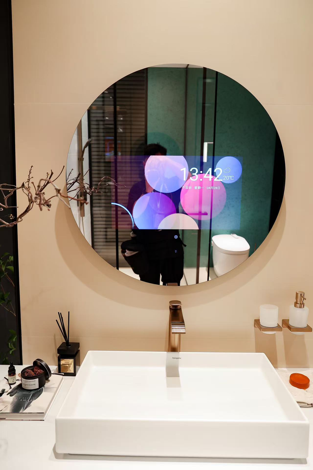 Smart LED Touch Screen TV Mirr - Smart Home Gym Mirror reseña y precio