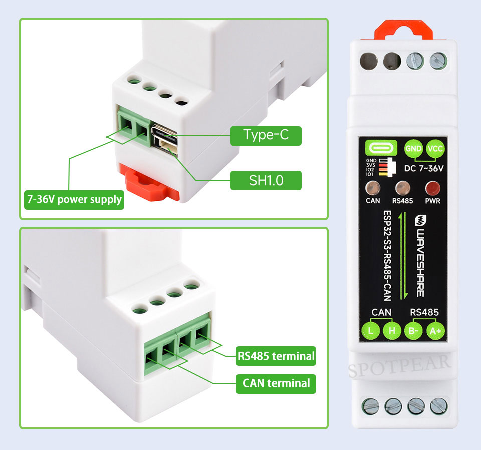 ESP32-S3 industrial control bo - Smart Home Arduino reseña y precio