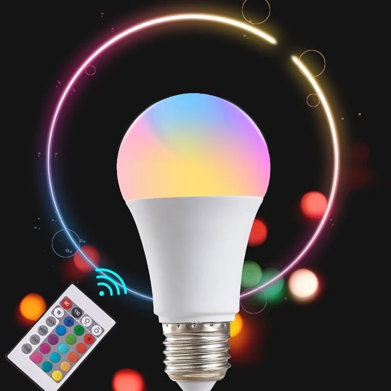 16 Colors RGB Bulb LED Multico - Smart Home News reseña y precio