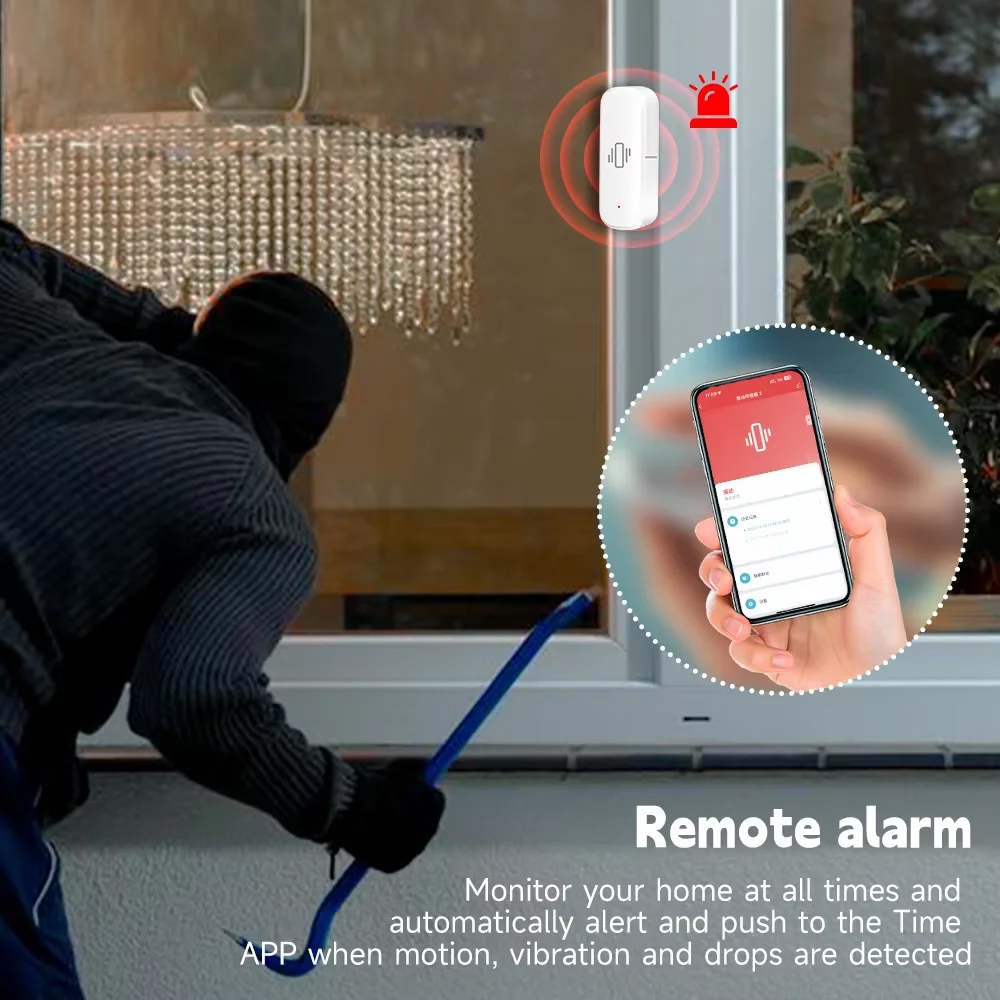 Smart ZigBee Vibration Sensor  - Smart Home News reseña y precio