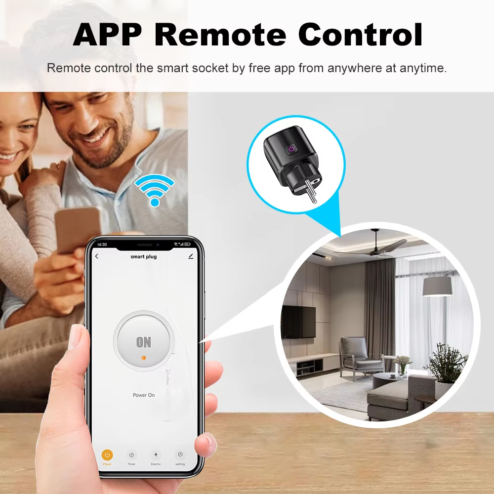Smart Plug Smart Socket EU 20A - Smart Home Elements reseña y precio