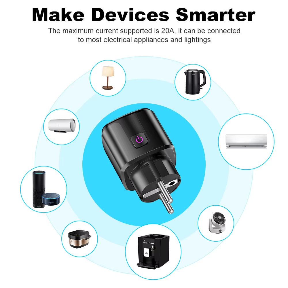 Smart Plug Smart Socket EU 20A - Smart Home Elements reseña y precio