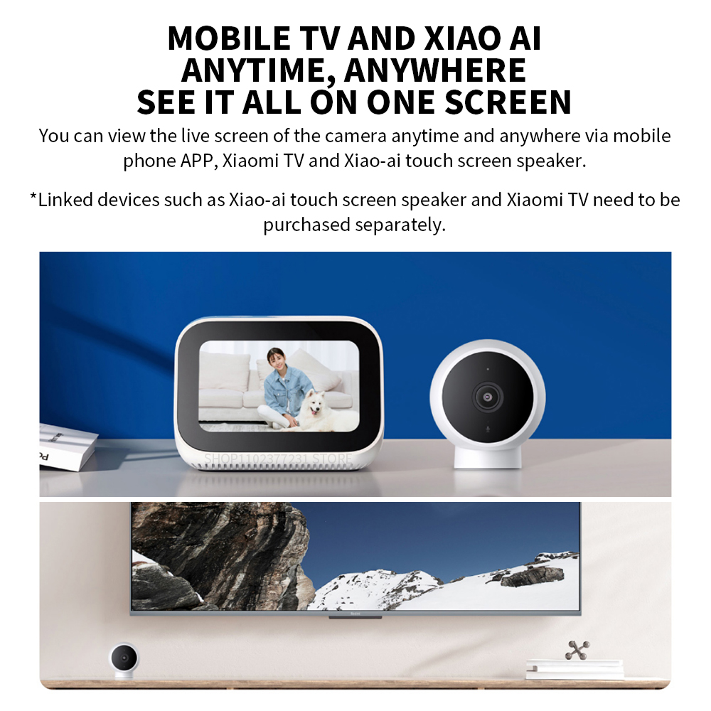 XIAOMI Smart IP Camera Standar - Smart Home Zestaw reseña y precio