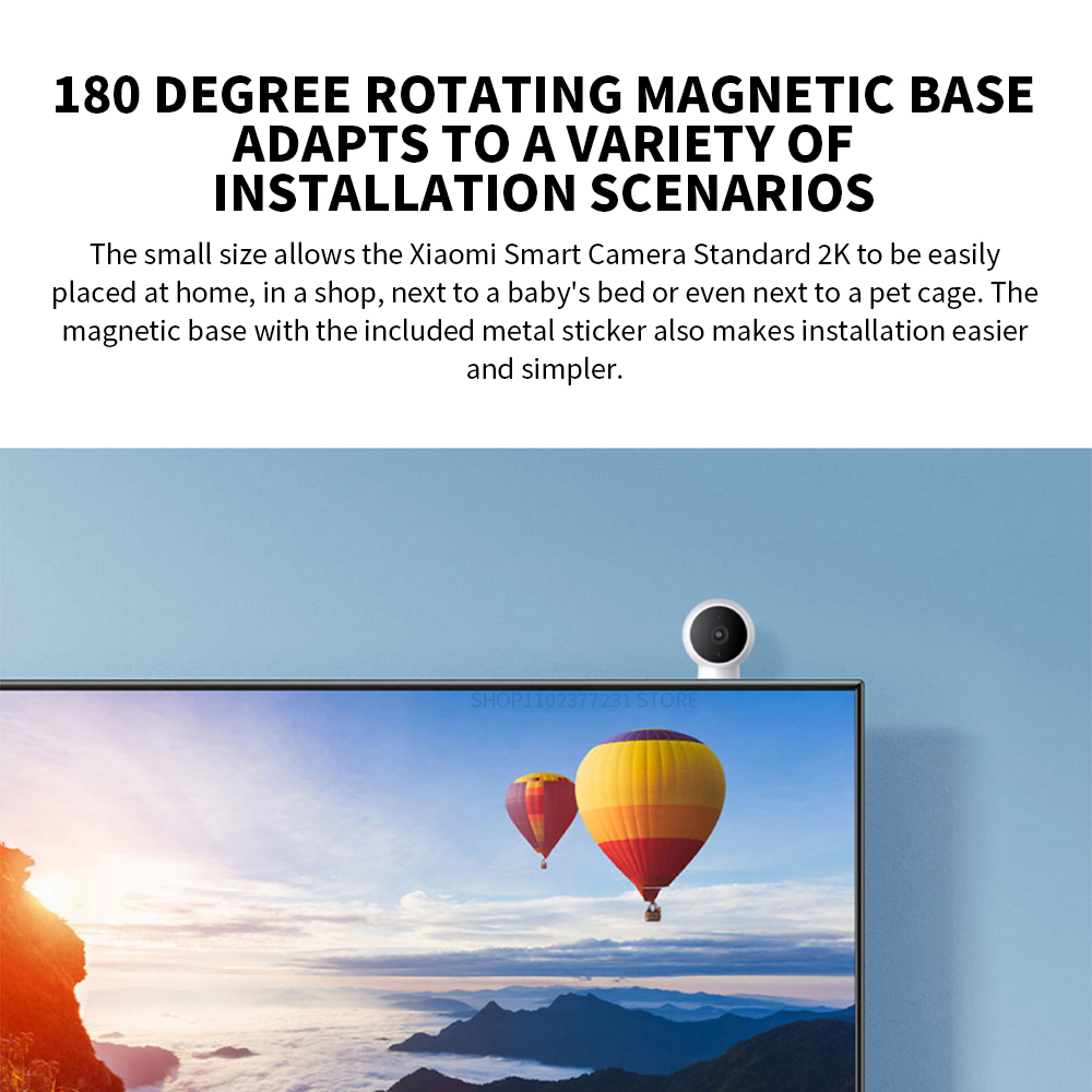XIAOMI Smart IP Camera Standar - Smart Home Zestaw reseña y precio