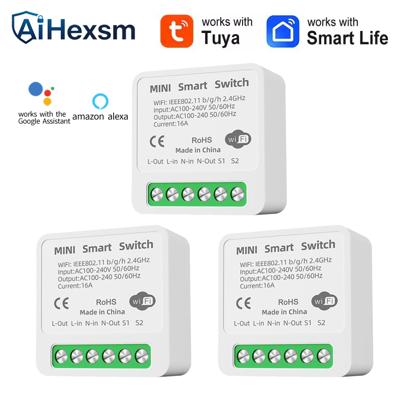 16A Tuya WiFi Smart Switch 2-w - Smart Home Energy reseña y precio