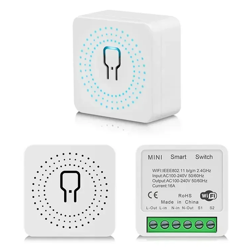 16A Tuya WiFi Smart Switch 2-w - Smart Home Energy reseña y precio