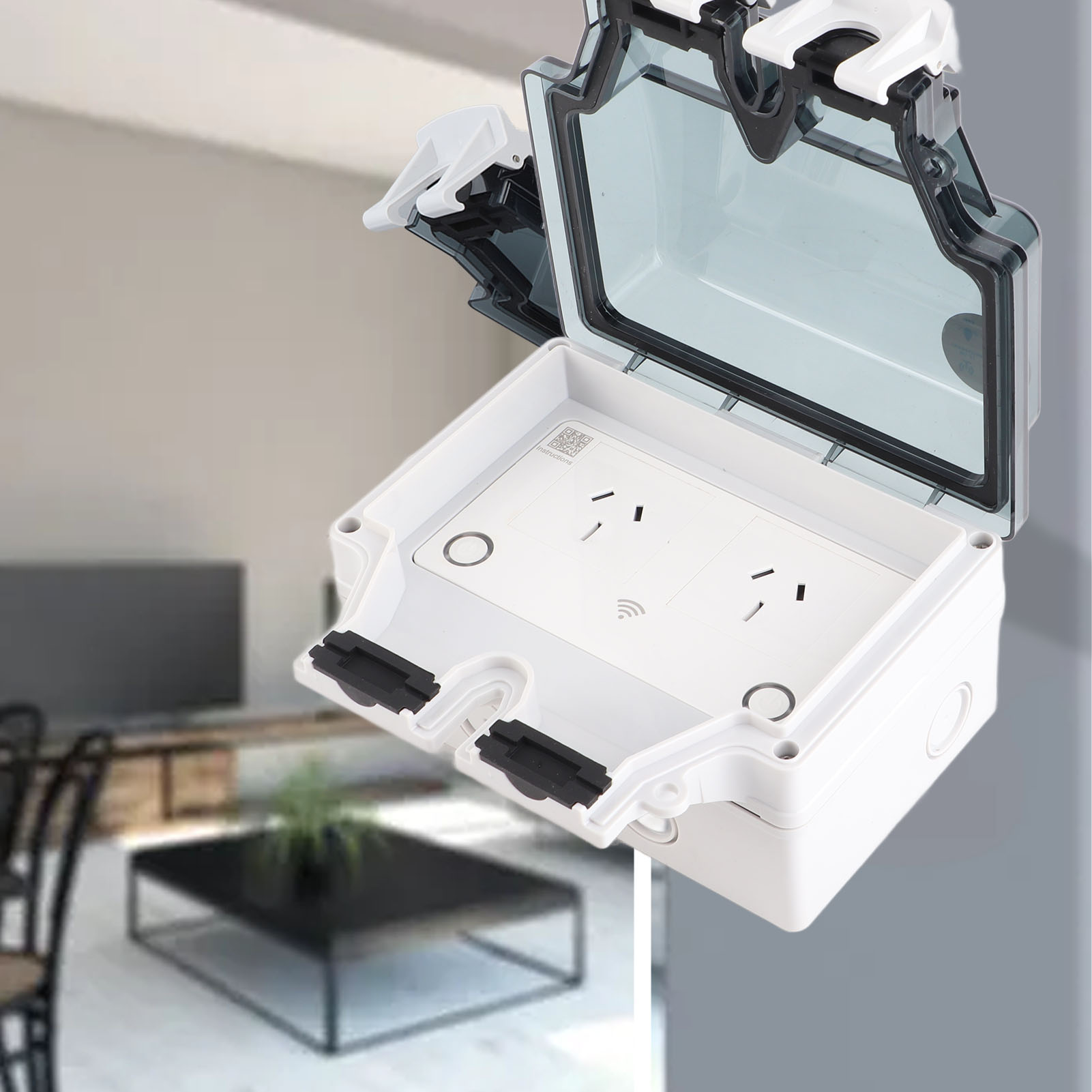 Waterproof Socket WiFi Socket  - Smart Wall Socket reseña y precio