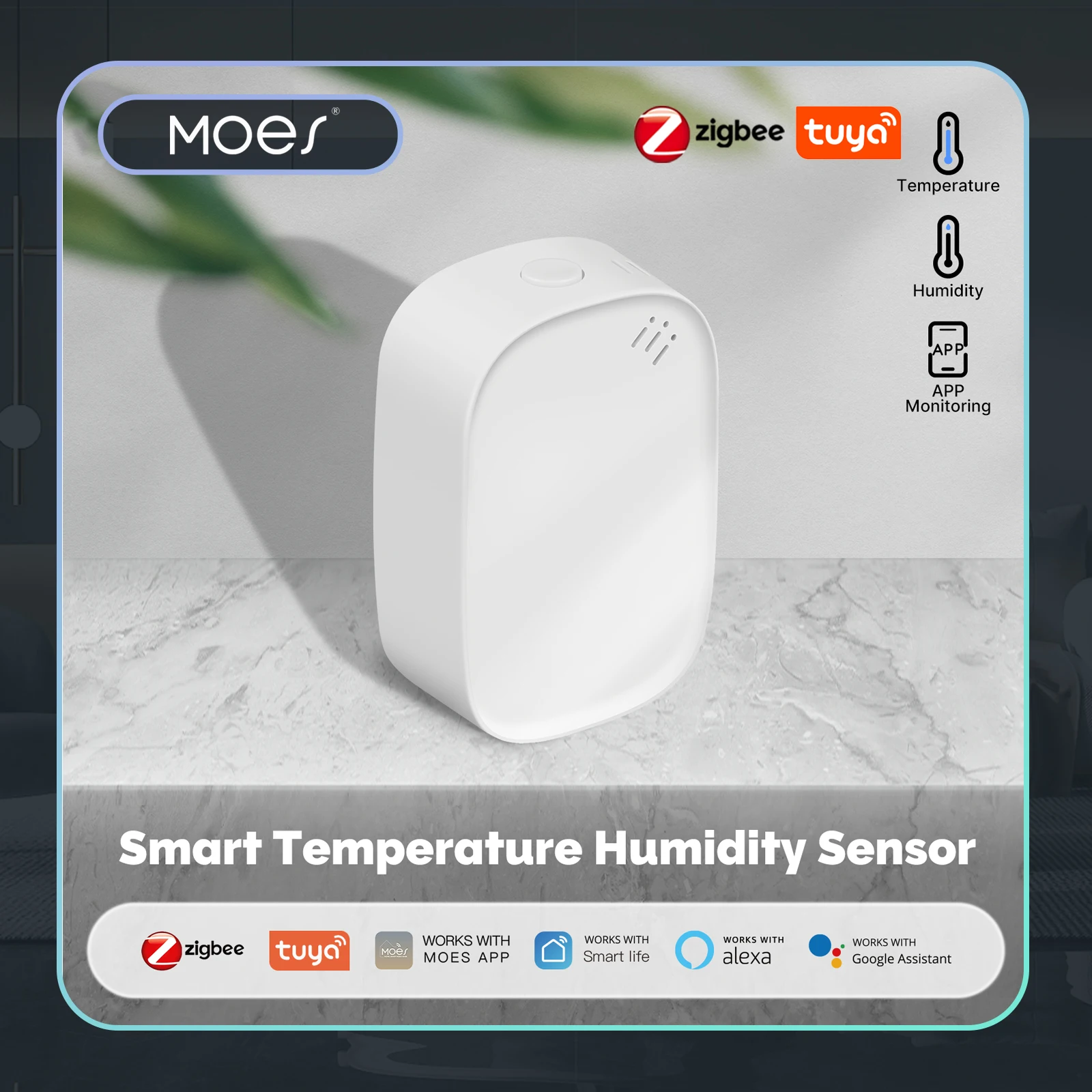 MOES Tuya Zigbee Smart Tempera - Smart Home News reseña y precio
