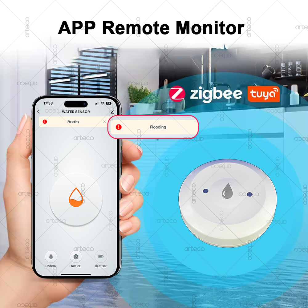 Tuya Smart Zigbee Water Sensor - Smart Home News reseña y precio