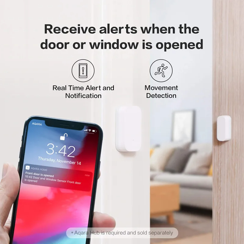 Aqara Door Window Sensor Zigbe - Smart Home Xiaomi 2 reseña y precio