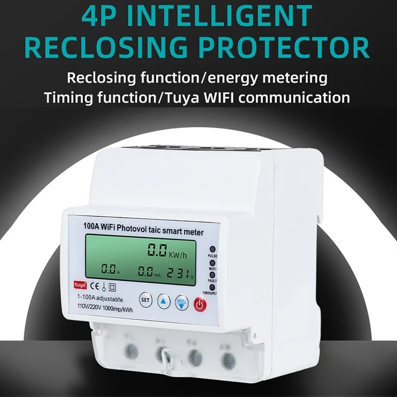4P 1-100A WiFi Photovoltaic Sm - Smart Home Energy reseña y precio