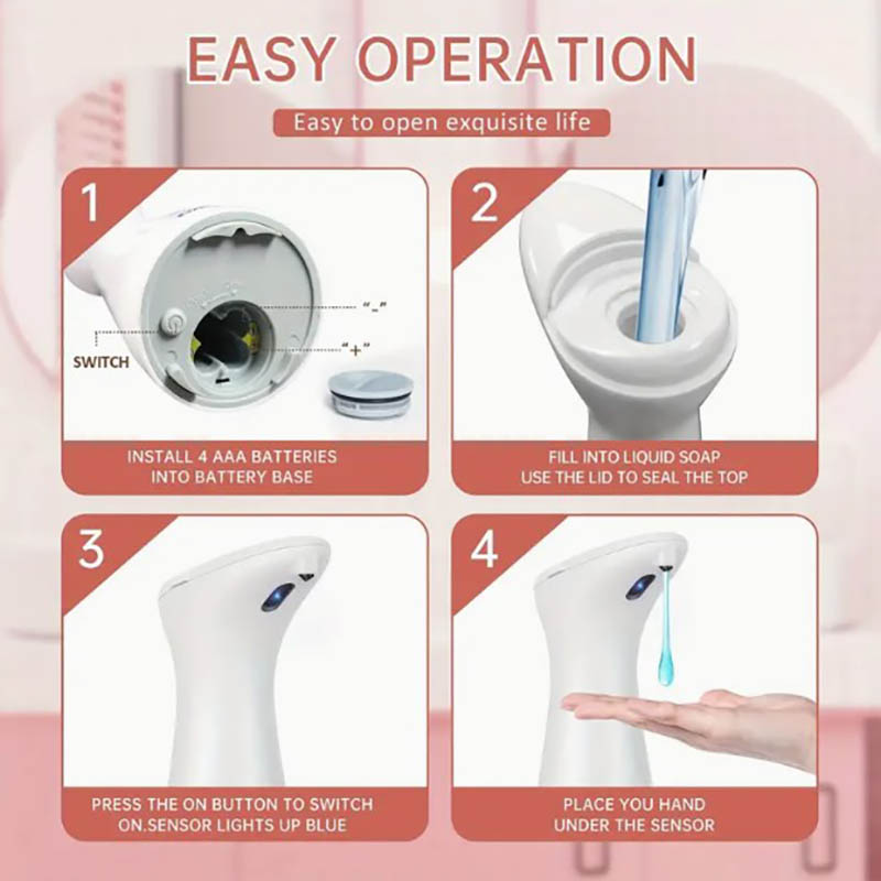 Automatic Sensor Hand Sanitize - Smart Home Elements reseña y precio