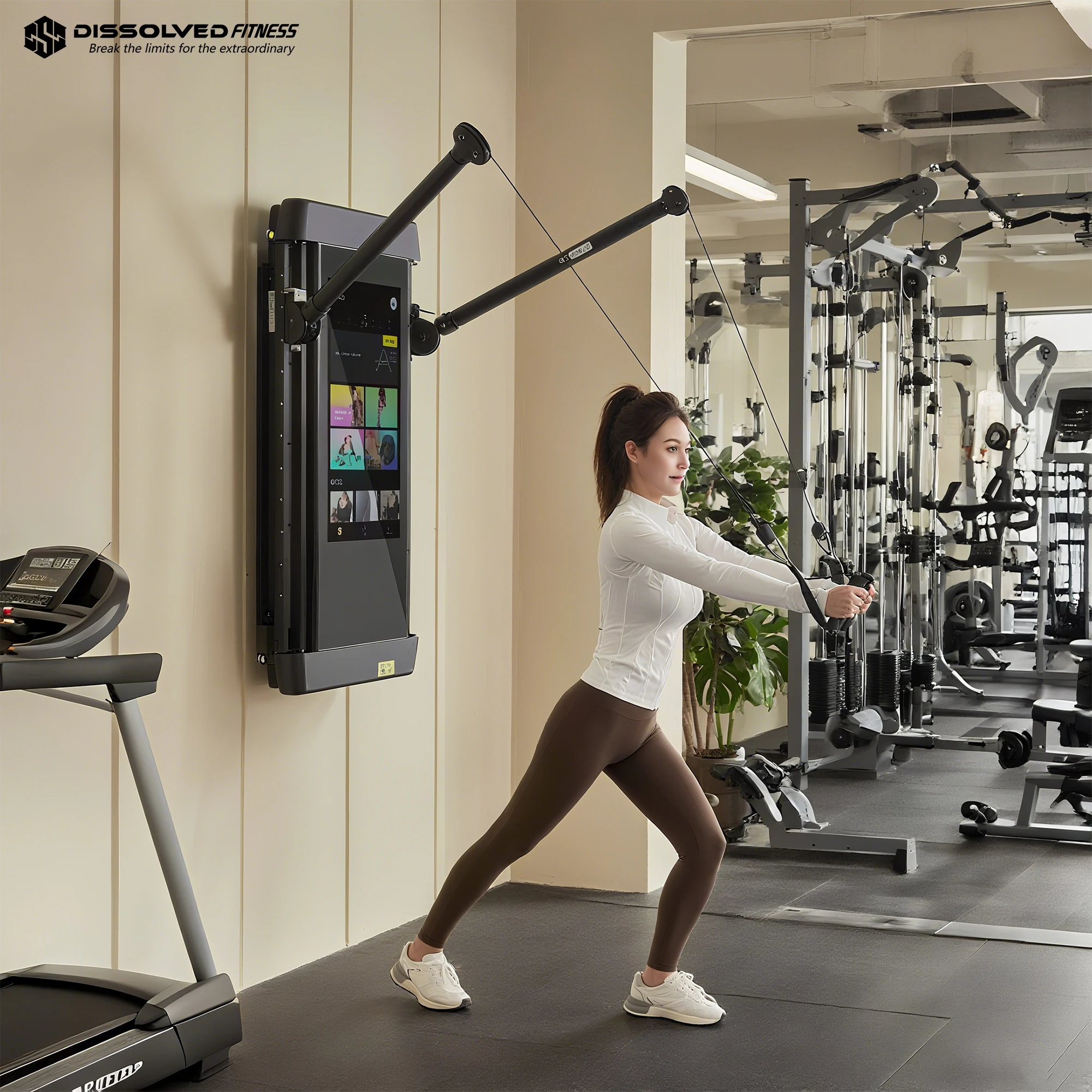 Smart AI LCD Training Mirror W - Smart Home Gym Mirror reseña y precio