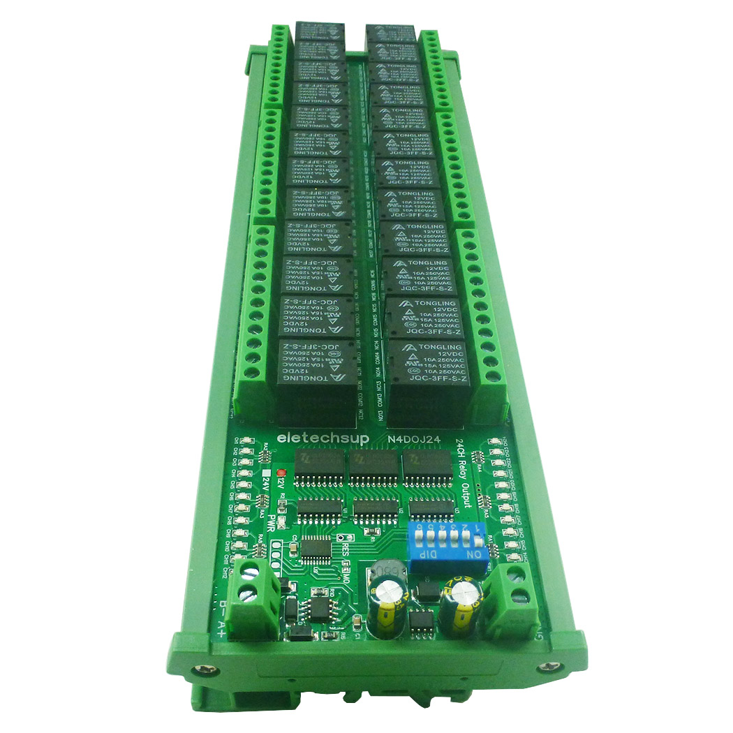 NC COM NO Dry Contact Output 2 - Smart Home With Plc reseña y precio