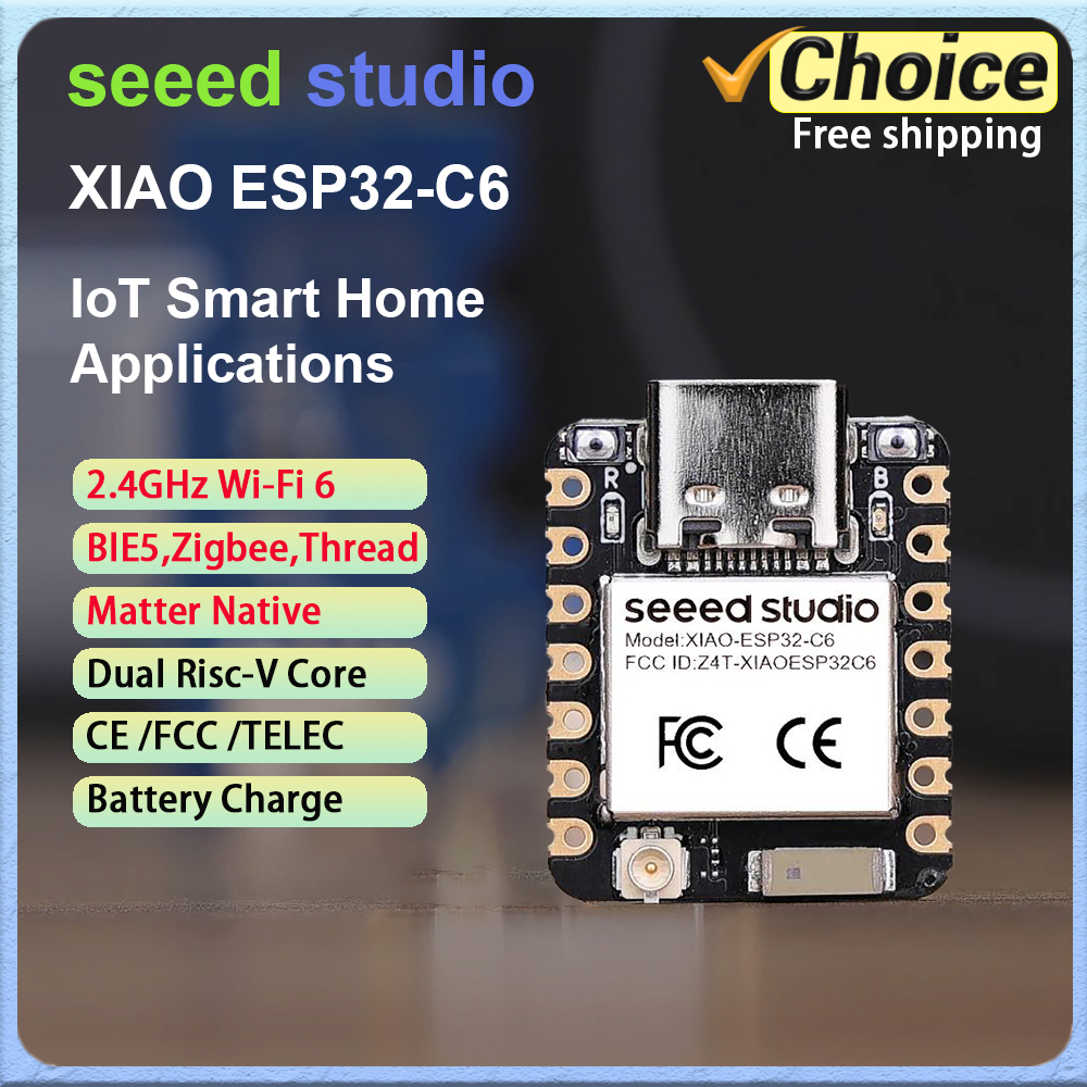 XIAO ESP32-C6 3Pcs Development - Smart Home Arduino reseña y precio