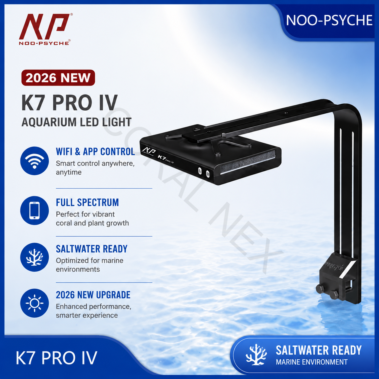 2026 New V4 NooPsyche K7 PRO I - Wifi Led Dimmer reseña y precio