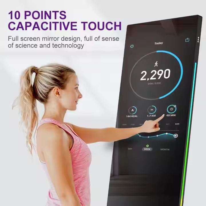 Personal Trainer Mirror Floor  - Smart Home Gym Mirror reseña y precio