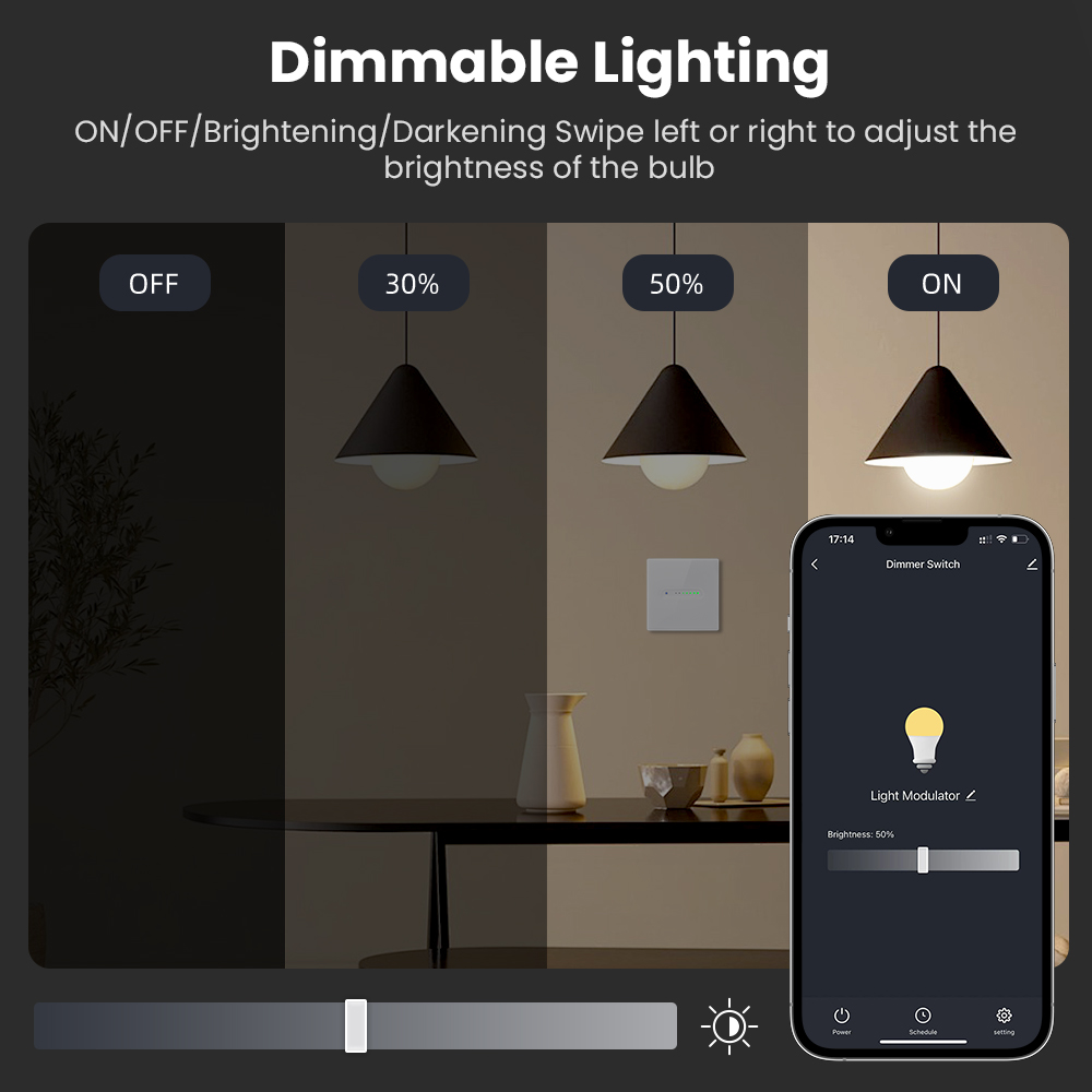 AVATTO WiFi 1/2 Gang Smart Dim - Smart Home Alexa reseña y precio