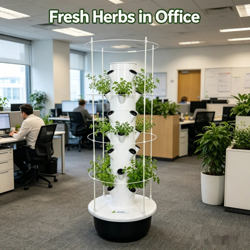 Smart Vertical Hydroponic Towe - Smart Home Kit reseña y precio