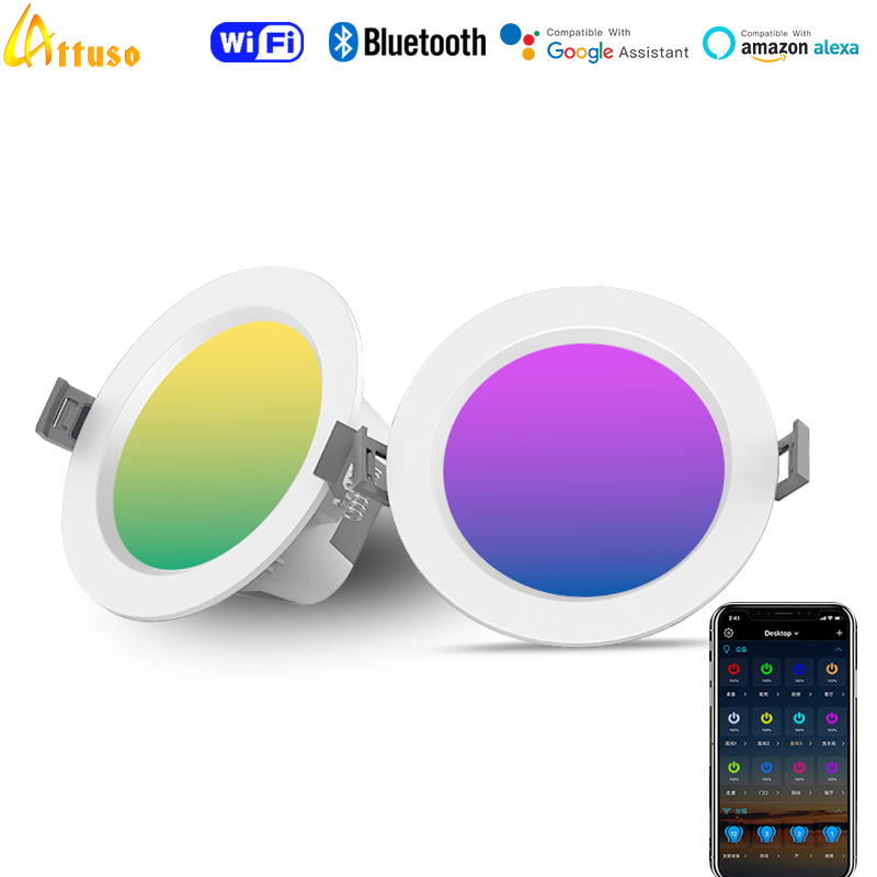 WIFI 5W LED Downlight 85-265V  - Wifi Led Dimmer reseña y precio