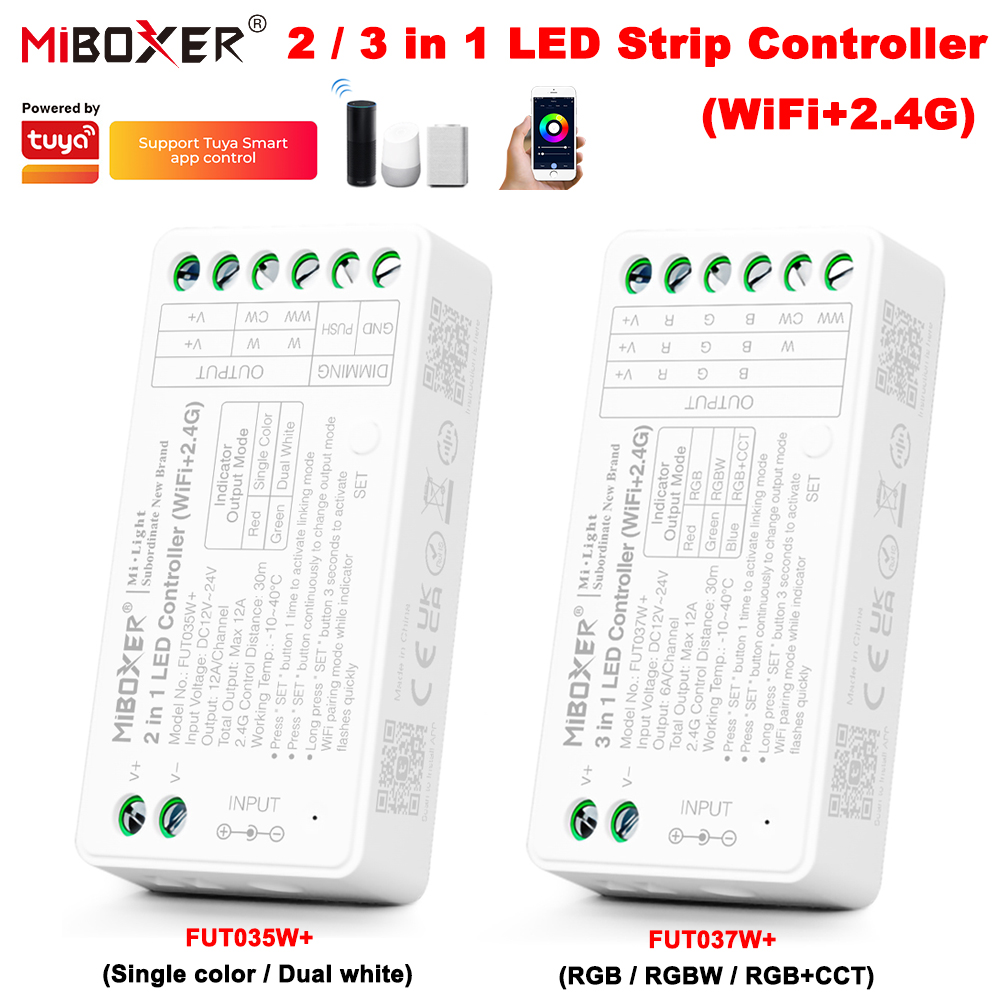 Miboxer FUT035W+ 2In1 FUT037W+ - Wifi Led Dimmer reseña y precio